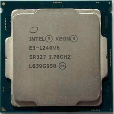 Intel Xeon E3-1240V6 @3.70GHz CPU - Image 1 of 2