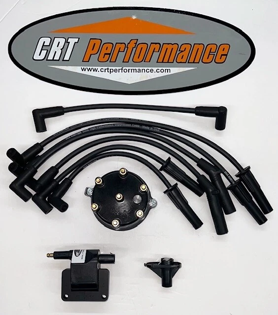 KIT DE ACTUALIZACIÓN DE ENCENDIDO JEEP WRANGLER 1994-1997 YJ TJ 4,0 L 242 TAPA NEGRA Foto 1 de 4