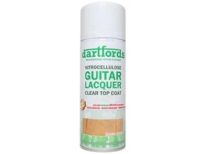 Laca para guitarra dartfords Briloss transparente nitrocelulosa 400 ml aerosol - Imagen 1 de 3
