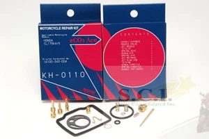HONDA CL175 K4 K5 KEYSTER CARBURETOR CARB REBUILD REPAIR KITS 1970 - 1971 x 2 - Picture 1 of 9