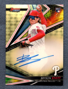 2022 Bowman's Best of '22 Autographs Superfractors Bryson Stott 1/1 A35 256