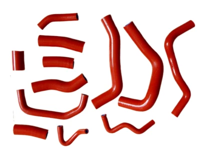 ✅FOR HONDA CBR1000RR 2004 2005 2006 2007 RED SILICONE RADIATOR COOLANT HOSE KIT - Imagem 1 de 4