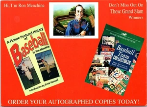 Vintage Postcard Base Team Collectibles Postcard ephemera old 1980s or 1990s - Picture 1 of 2