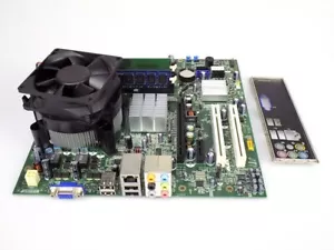 Mainboard CPU RAM Bundle: DELL 0N826N N826N + 3GB DDR2 + Intel Core 2 Quad Q8300 - Bild 1 von 1