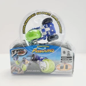 2003 Tyco R/C Stuntsters Air Rebound 27MHz Car NEW SEALED Blue Green - Picture 1 of 5