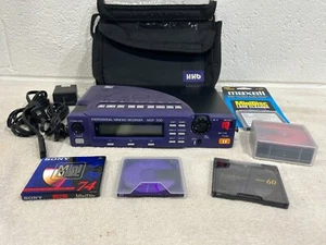 HHb Portadisc MDP 500 Professional Portable Field Minidisc Recorder & MiniDiscs - Picture 1 of 14
