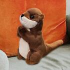 Plush Otter Stuffed Animal Birthday Gifts 19cm Photo Props Cute Accompany Sleep