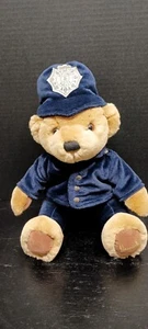 Vintage 1978 Harrod's British Police Bobby Officer Bear Plush In Uniform 14" - Picture 1 of 7