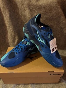 Men’s Mizuno Wave Enforce Tour AC Tennis Shoes Dark Blue Hombre - Picture 1 of 3