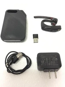 Plantronics voyager 5200 AR J7 Noise Cancelling Bluetooth Headset Working - Picture 1 of 12