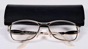 Cazal Damenbrille, Mod. 1246 weiß, im orig. Etui, Titan vergoldet, #BA117 - Picture 1 of 7