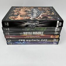 WWE WWF DVD Lot Wrestlemania Steve Austin Lot Of 6