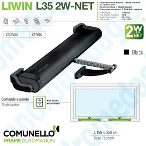 LIWIN L35 2W-NET 230V 350N BLACK NLVSC6 - Imagen 1 de 6