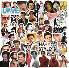 Harry Styles Stickers Pack of 50 Cute Singer Stickers for Water Bottles Bicycle