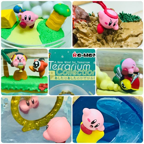 Re-Ment Kirby Adventures Terrarium Collection Wind Miniature Toy Figure / Select Cover