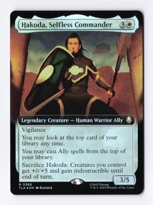 Hakoda Selfless Commander (Extended Art Foil) MTG Avatar: The Last Airbender TLA - Picture 1 of 2