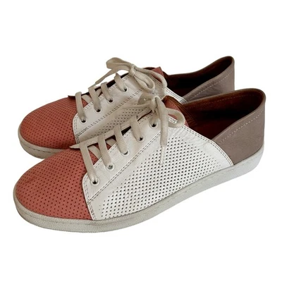SHERIDAN MIA Perforated Leather Tri Color Block Sneakers Shoes EU 41 US 8.5 or 9 - Image 1 of 4