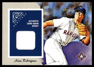 2002 Topps Gallery Heritage Uniform Relics Alex Rodriguez Seattle Mariners - Image 1 of 2