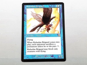 MTG - MERCADIAN MASQUES (BB/'99) - RISHADAN BRIGAND (092) - R.B. /RARE/N. PL./NM - Bild 1 von 4