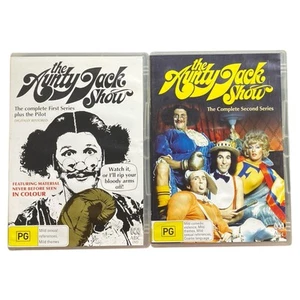 The Aunty Jack Show DVD Serie 1 y 2 Colección Completa Comedia Australiana RARO - Imagen 1 de 7
