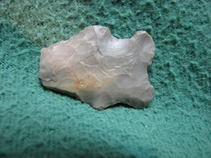 Artefacto punta de flecha nativo americano 1 1/4" cabeza de flecha Ohio River Valley Indiana - Imagen 1 de 2