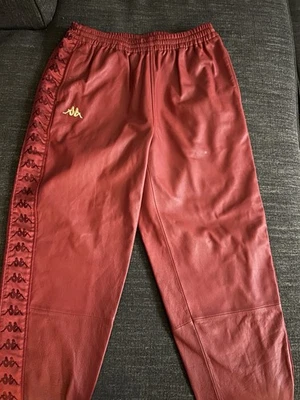 Kappa Red Leather Pants XL - Image 1 of 4