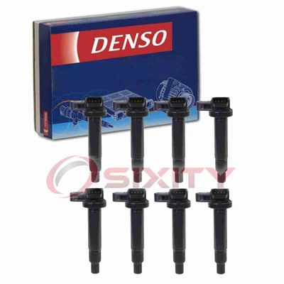 Bobinas de encendido directo Denso de 8 piezas para Lexus LX470 1998-2007 4,7 L V8 Spark cp Foto 1 de 4