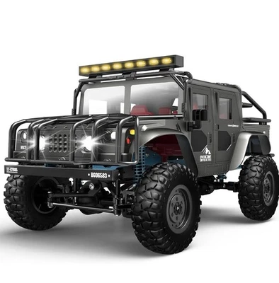RC Monster Truck 1:12 – 4WD – 20 km/h – Metall – 2x Akku – LED – Offroad – Neu - Bild 1 von 4