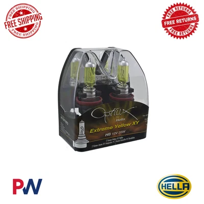 Par de bombillas XY amarillo xenón Hella Optilux H8 12V 35W H71071072 Foto 1 de 2