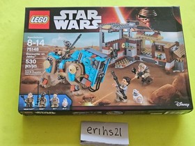 LEGO Star Wars Encounter on Jakku 75148 Unkar Plutt, Rey, BB-8, Teedo BRAND NEW
