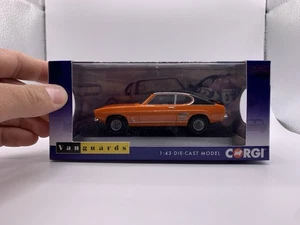 Vanguards Corgi 1:43 Ford Capri Mk1 1600 GT XLR Vista Orange VA13300 - Picture 1 of 7