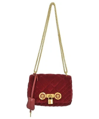 GIANNI VERSACE Bolso de Hombro Porta Medusa Lona Cuero 33 Foto 1 de 4