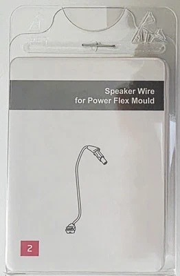 Cable de altavoz para audífonos Oticon para molde de alimentación (2R) vendedor de EE. UU. envío rápido Foto 1 de 2