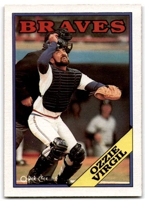 1988 O-Pee-Chee Ozzie Virgil Atlanta Braves #291 - Image 1 of 2