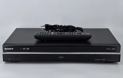 Sony RDR-HXD890 DVD-Recorder - 160GB HDD - schwarz - inkl. Fernbedienung - Bild 1 von 4