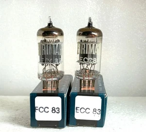 2 x  NOS Röhren  Brimar   ECC83  12AX7   matched pair - Bild 1 von 4