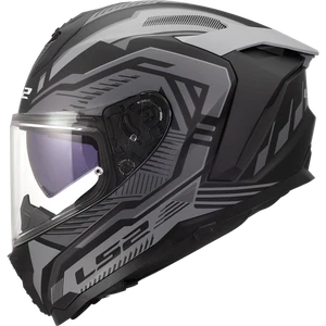 LS2 FF817 Challenger 2 Integralhelm Motorrad Motorradhelm Dravix grau - Bild 1 von 1