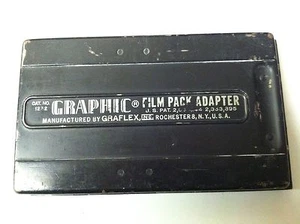 GRAPHIC FILM PACK ADAPTER BY GRAFLEX - Picture 1 of 2