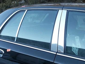 (FOR) 1992-2011 MERCURY GRAND MARQUIS * 6 Piece Stainless Pillar Post Trim - Picture 1 of 1