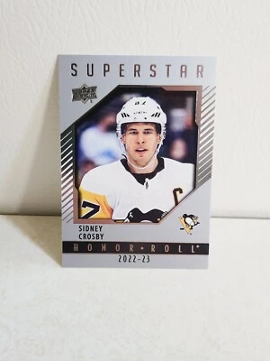 Sidney Crosby: Pittsburgh Penguins 2022-23 Upper Deck Honor Roll #HR-9 Card - Image 1 of 3