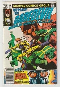 J370 What If Daredevil Ghost Rider 28 2nd Marvel Good Girl 1981 Comic Book - Bild 1 von 2