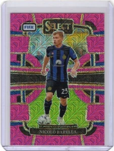 2023-24 Panini Select FIFA Nicolo Barella 119/199 Pink Mojo No. 37 - Picture 1 of 2