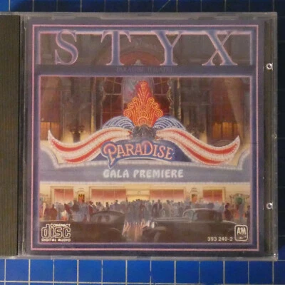 STYX Paradis Gala Premiere A&M CD T523 - Bild 1 von 3