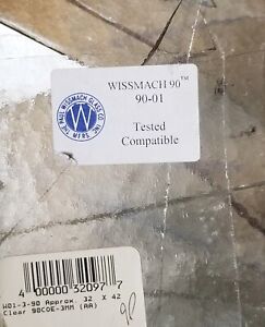 2 lbs WISMACH GLASS - CLEAR FUSIBLE SCRAP GLASS 90 COE Compatible
