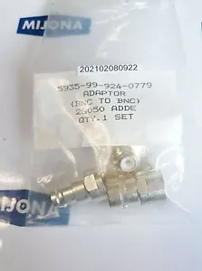 ADAPTADOR GREENPAR 519 9817 519 9819 5935 99 924 0779 BNC A BNC (NUEVO STOCK ANTIGUO) - Imagen 1 de 10