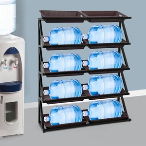 Espositore per vendita al dettaglio scaffale mercato merchandiser frutta verdura snack cesto set - Foto 1 di 20