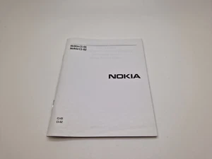 Nowy stary zapas angielska Nokia C1-01/C1-02 Instrukcja obsługi 3UKPOST - Zdjęcie 1 z 4