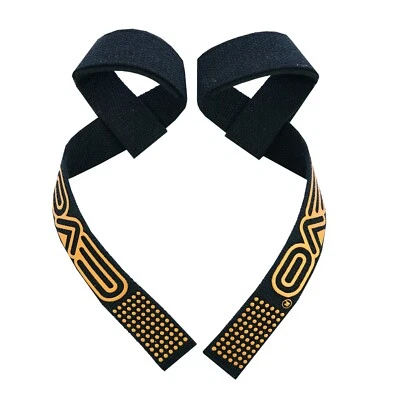 EVO Gewichthebergurte Fitnessstudio rutschfest Gel gepolsterte Handstange Handgelenkstütze Bandagen