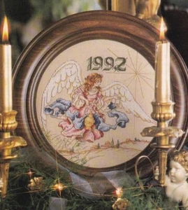 RENAISSANCE ANGEL 1992 Cross-Stitch (Single Pattern From Magazine) Christmas - Picture 1 of 2