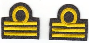[Militaria] Paire Degrés Capitaine De Poignet Mod. '40 - Picture 1 of 1